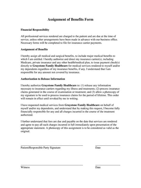 Insured Assign Benefits Fill Out Sign Online Dochub