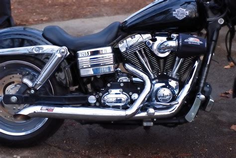 I just bought my first harley this month, got a 12 road king, it has after market pipes, it has the 2 into 1, that i i recently bought a slightly used fxdl dyna low rider. rbracing 2 into 1 exhaust - Harley Davidson Forums