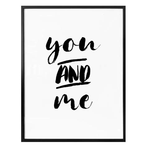 Poster You And Me Wall
