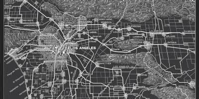 Karte der usa mit allen 50 bundesstaaten im überblick ⭐ hauptstädte ✅ bevölkerung ✅ hier erhaltet ihr einmal die usa karte mit den 50 bundesstaaten. Los Angeles map poster - LA-Karte-poster (Kalifornien - USA)
