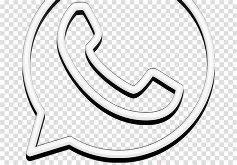 Download 20 Transparent Png Logo Whatsapp Hitam Putih
