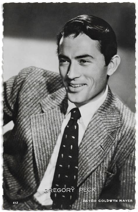 Gregory Peck French Postcard By Editions Pi Offered By Flickr
