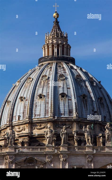 The Dome Of St Peters Basilica Was Designed By Michelangelo In The