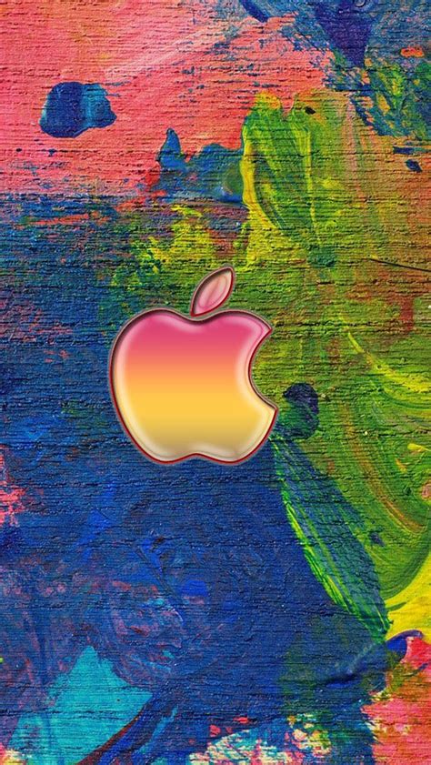 Apple Logo On The Easel Iphone Wallpapers Phone