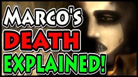 The Secret Behind Marcos Death Explained Attack On Titan Shingeki