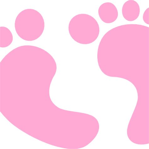 Pink Baby Footprint Clipart 10 Free Cliparts Download Images On