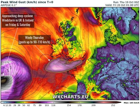 Windy Day Ahead For Extreme Southwestern Uk The English Channel And