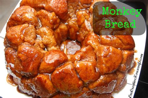 — that was the sound of the biscuit can popping open. One Creative Housewife: Monkey Bread