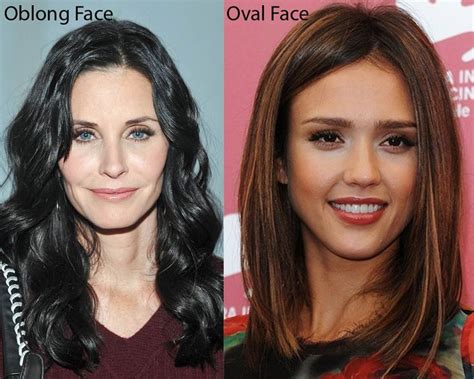 Oblong Vs Oval Face Oblong Face Hairstyles Oval Face