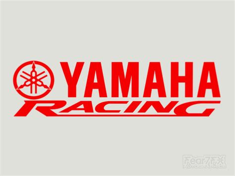 2x Yamaha Racing Bike Vinyl Transfer Decal Fear7fx