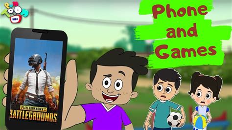 Phone And Games English Moral Stories Animated Stories For Kids