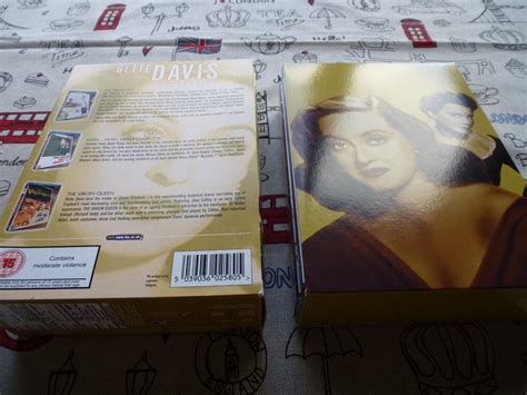 The Bette Davis Collection 2006 X4 Dvd Boxset Region 2 Uk Pal Format