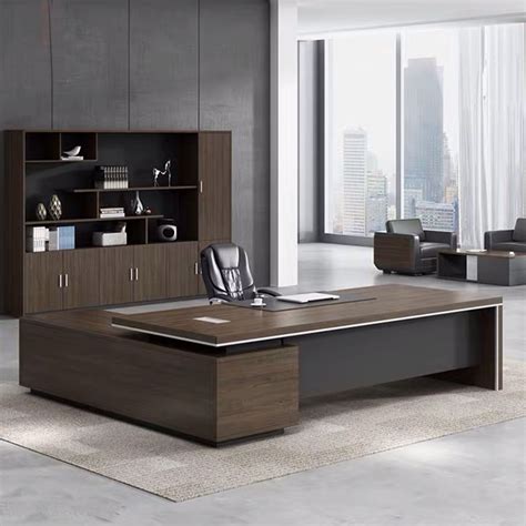 Classic Wood Modern Office Table Specifications Office Desks And Chair