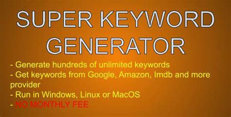 Super Keyword Generator Php Script Nulldscriptdownload For Wordpress