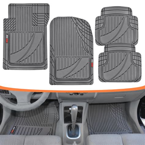 Flextough Advanced Performance Mats 4pc Hd Rubber Floor Mats For Car