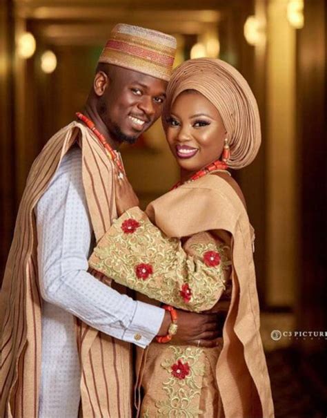 Traditional Wedding Outfits For Couplesnigeria Couples Etsy Canada