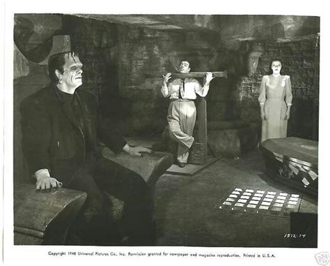 Glenn Strange Abbott And Costello Meet Frankenstein Classic Horror