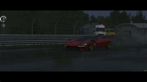 Assetto Corsa Ferrari Daytona SP3 On Nordschleife In The Rain YouTube