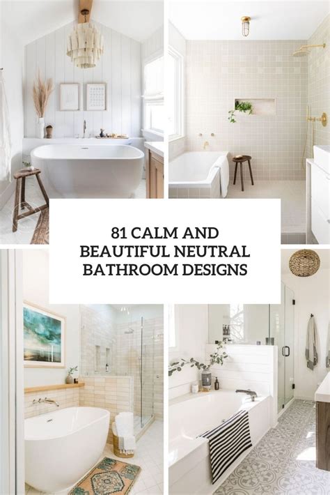 Neutral Bathroom Color Schemes Home Design Ideas