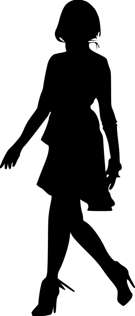 Girl Silhouette Png