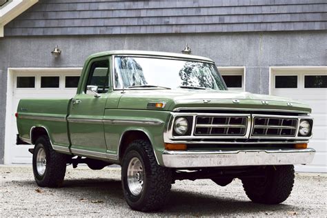 1971 Ford F 100 4x4 4 Speed For Sale On Bat Auctions Sold For 17000