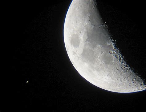 Watch The Moon And Saturn Conjunction On 21st March 2014 Dark Sky Telescope Hire