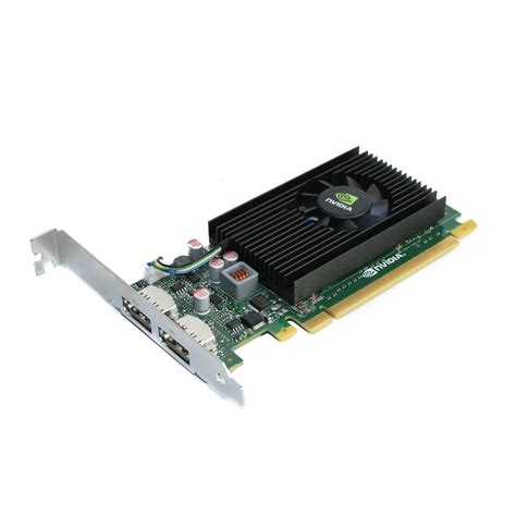 Much like hdmi, it can connect a monitor to a data source, like a graphics card, and deliver the video and sound that it's outputting to the display screen. HP 707252-001 NVIDIA NVS 310 512MB DDR3 PCI-E X16 Dual DisplayPort Video Card