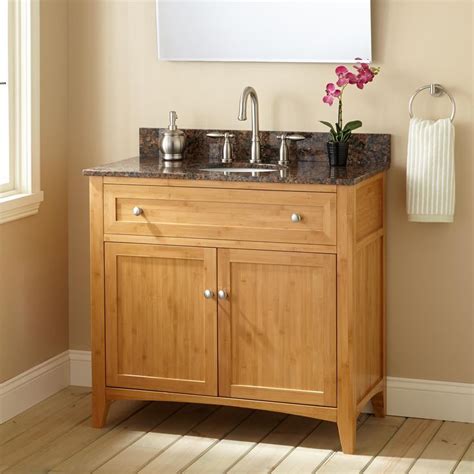 These are usually made of ceramic or porcelain and have. 36"+Narrow+Depth+Halifax+Bamboo+Vanity+for+Undermount+Sink ...