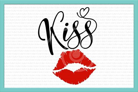 Kiss Lips Svg Cutting File By Kartcreation Thehungryjpeg