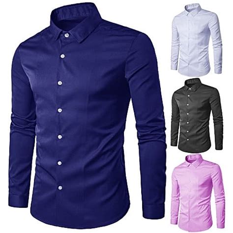Fashion Front Mens 4 In 1 Office Plain Shirts Konga Online Shopping