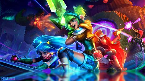 Download League Of Legends Arcade Wallpaper By Aliceemad On By