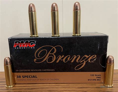 Pmc Bronze 38 Special 132 Grain Fmj For Sale At