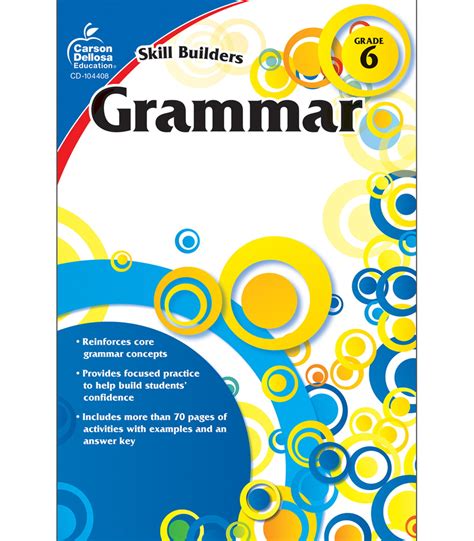 Grammar Workbook Grade 6 Paperback