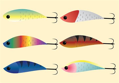Fishing Tackle Vector Pack 148790 Vector Art At Vecteezy