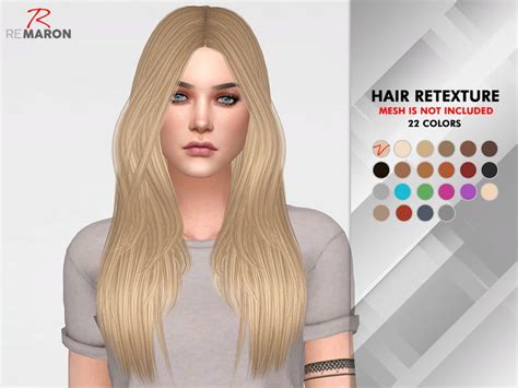 The Sims Resource Leahlillith`s Emily Hair Retextured By Remaron