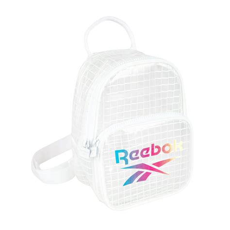 Reebok Classic Clear Grid Mini Backpack Rainbow