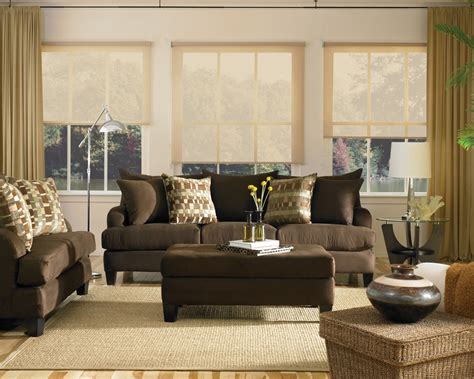 Brown Living Room Furniture Decor Ideas Only Furniture Mesmerizing