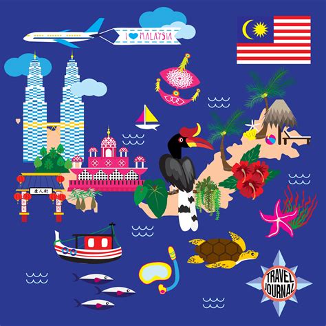 The two countries share a similar cultural heritage, sharing many traditions. Malaysia Travel Guide Map #malaysia #travel #map #my job ...