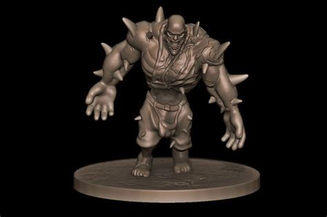 Zombiecide Abomination 3d Printable Model Cgtrader