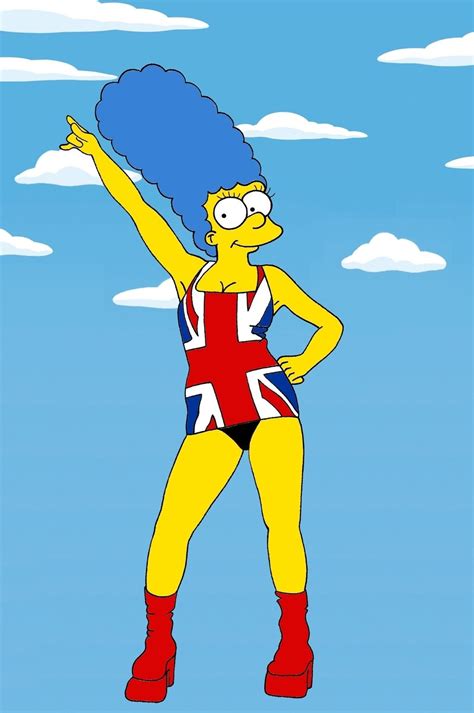 Marge Simpson Models The Most Iconic Fashion Poses Of All Time Marge Simpson Simpson
