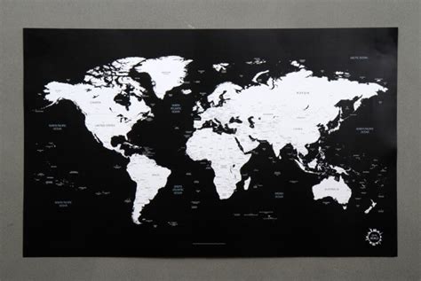 37 Eye Catching World Map Posters You Should Hang On Your Walls