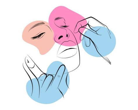 1500 Woman Plastic Surgery Face Stock Illustrations Royalty Free