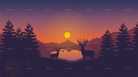 Elk Sunset Wallpapers Top Free Elk Sunset Backgrounds Wallpaperaccess