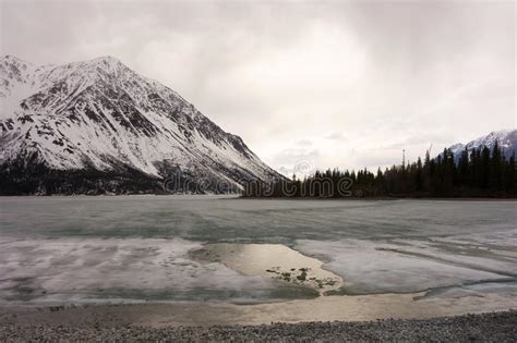 Ice Breaking Up In The Yukon Territories Stock Photo Image Of Kluane