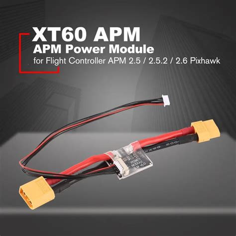 power module board connectors xt60 apm parts with dc 5 3v bec for flight controller apm 2 5 2