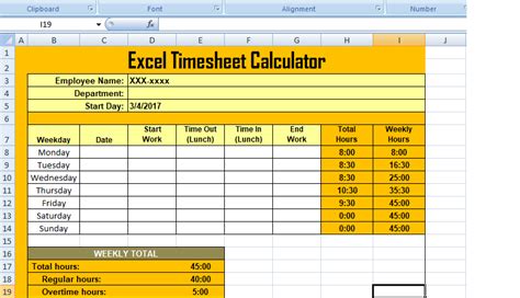 Learn how to build your own work hours calculator. Excel Timesheet Calculator Template XLS - Xlstemplates