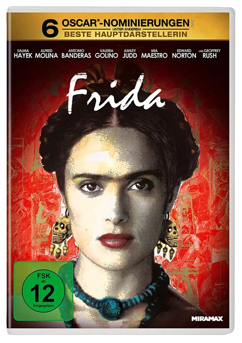 Frida Dvds Amazon De Salma Hayek Geoffrey Rush Alfred Molina