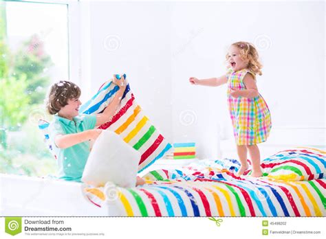 pillow fight pajama party evening time for fun sleepover party ideas girls happy best friends