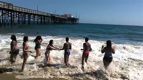 Nebraska Girls At The Beach Youtube