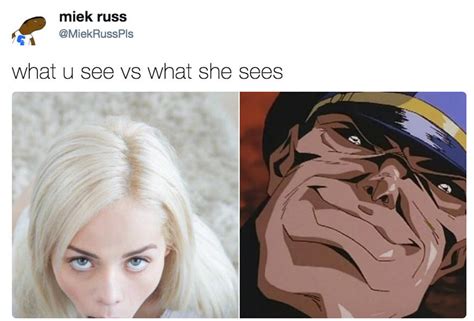 What U See Vs What She Sees M Bison What You See Vs What She Sees Know Your Meme